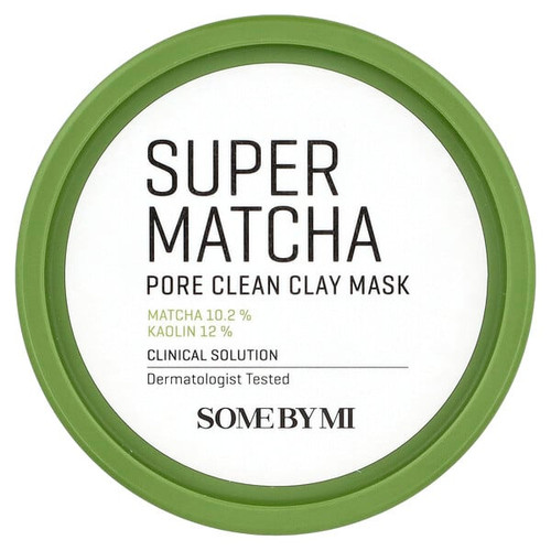 <img alt="SOME BY MI, Super Matcha Pore Clean Clay Beauty Mask, 3.52 oz (100 g)" title="SOME BY MI, Super Matcha Pore Clean Clay Beauty Mask, 3.52 oz (100 g),8809647391074"