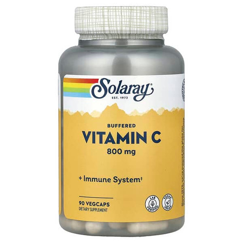 <img alt="Solaray, Buffered Vitamin C, 800 mg, 90 VegCaps" title="Solaray, Buffered Vitamin C, 800 mg, 90 VegCaps,076280043853"