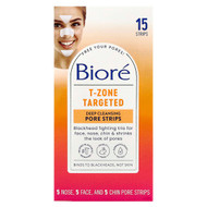 <img alt="Biore, T-Zone Targeted Deep Cleansing Pore Strips, 15 Strips" title="Biore, T-Zone Targeted Deep Cleansing Pore Strips, 15 Strips,019100263529"
