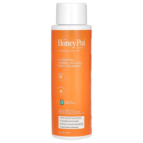 <img alt="The Honey Pot Company, Hydrating Herbal-Infused Body Cleanser, Grapefruit & Ylang Ylang, 15 fl oz (443 ml)" title="The Honey Pot Company, Hydrating Herbal-Infused Body Cleanser, Grapefruit & Ylang Ylang, 15 fl oz (443 ml),850021589974"