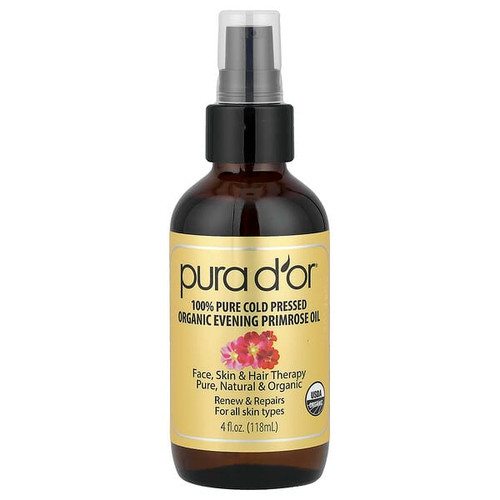 <img alt="Pura Dor, Organic Evening Primrose Oil, 4 fl oz (118 ml)" title="Pura Dor, Organic Evening Primrose Oil, 4 fl oz (118 ml),810023840947"