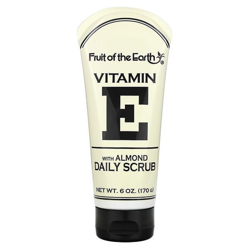 <img alt="Fruit of the Earth, Vitamin E with Almond Daily Scrub, 6 oz (170 g)" title="Fruit of the Earth, Vitamin E with Almond Daily Scrub, 6 oz (170 g),071661009633"