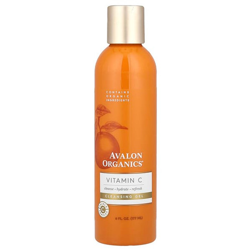 <img alt="Avalon Organics, Vitamin C, Cleansing Gel, 6 fl oz (177 ml)" title="Avalon Organics, Vitamin C, Cleansing Gel, 6 fl oz (177 ml),654749350058"