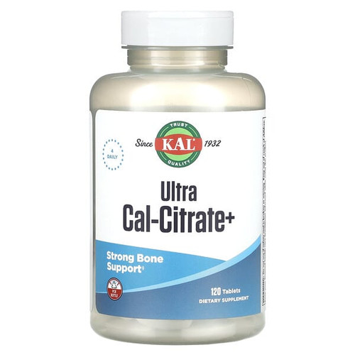 <img alt="KAL, Ultra Cal-Citrate+, 120 Tablets" title="KAL, Ultra Cal-Citrate+, 120 Tablets,021245464716"