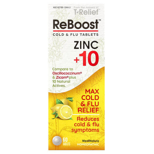 <img alt="MediNatura, T-Relief, ReBoost, Zinc +10, Max Cold & Flu Relief, 60 Tablets" title="MediNatura, T-Relief, ReBoost, Zinc +10, Max Cold & Flu Relief, 60 Tablets,787647201518"