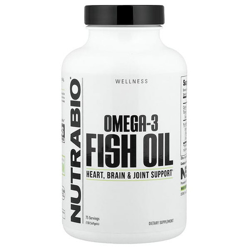 <img alt="NutraBio, Omega-3 Fish Oil, 150 Softgels (1,000 mg per Softgel)" title="NutraBio, Omega-3 Fish Oil, 150 Softgels (1,000 mg per Softgel),649908241261"
