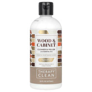 <img alt="Therapy Clean, Wood & Cabinet, Cleaner & Polish with Essential Oils, 16 fl oz (473 ml)" title="Therapy Clean, Wood & Cabinet, Cleaner & Polish with Essential Oils, 16 fl oz (473 ml),895823002191"