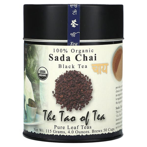 <img alt="The Tao of Tea, 100% Organic Black Tea, Sada Chai, 4 oz (115 g)" title="The Tao of Tea, 100% Organic Black Tea, Sada Chai, 4 oz (115 g),689951910301"