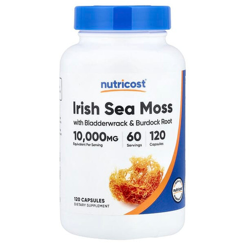 <img alt="Nutricost, Irish Sea Moss, 120 Capsules" title="Nutricost, Irish Sea Moss, 120 Capsules,810139575689"