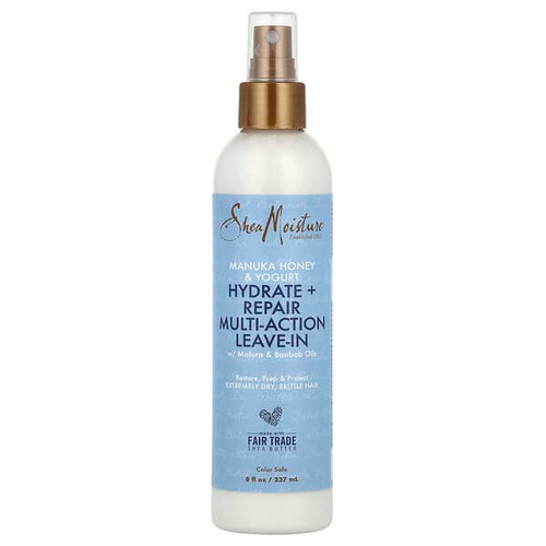 <img alt="SheaMoisture, Hydrate + Repair Multi-Action Leave-In, Manuka Honey & Yogurt, 8 fl oz (237 ml)" title="SheaMoisture, Hydrate + Repair Multi-Action Leave-In, Manuka Honey & Yogurt, 8 fl oz (237 ml),764302231448"
