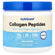 <img alt="Nutricost, Grass-Fed Collagen Peptides, Unflavored, 4 oz (113 g)" title="Nutricost, Grass-Fed Collagen Peptides, Unflavored, 4 oz (113 g),857077008800"