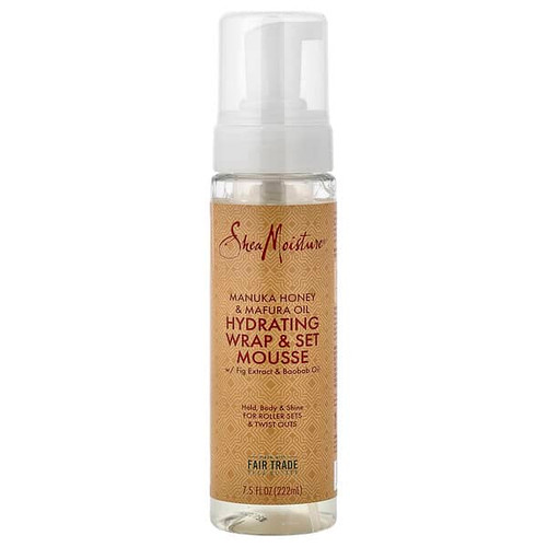 <img alt="SheaMoisture, Hydrating Wrap & Set Mousse with Fig Extract & Baobab Oil, 7.5 fl oz (222 ml)" title="SheaMoisture, Hydrating Wrap & Set Mousse with Fig Extract & Baobab Oil, 7.5 fl oz (222 ml),764302023685"