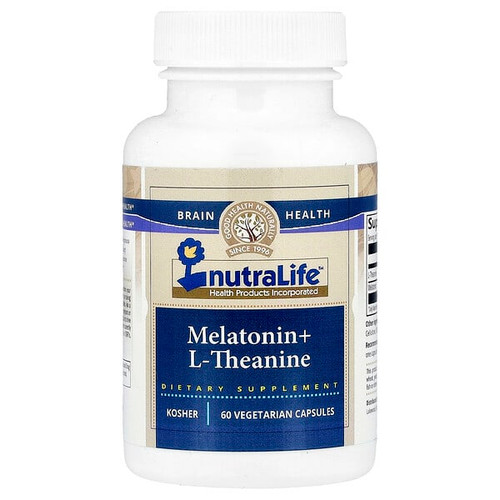 <img alt="NutraLife, Melatonin + L-Theanine, 60 Vegetarian Capsules" title="NutraLife, Melatonin + L-Theanine, 60 Vegetarian Capsules,686149510046"