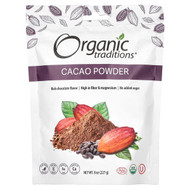 <img alt="Organic Traditions, Cacao Powder, 8 oz (227 g)" title="Organic Traditions, Cacao Powder, 8 oz (227 g),627733002240"