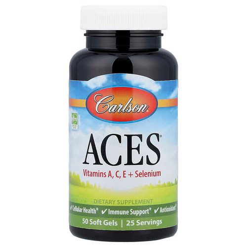 <img alt="Carlson, ACES, 50 Soft Gels" title="Carlson, ACES, 50 Soft Gels,088395044304"