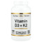 <img alt="California Gold Nutrition, Vitamin D3 + K2, 240 Veggie Capsules" title="California Gold Nutrition, Vitamin D3 + K2, 240 Veggie Capsules,898220025138"