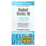 <img alt="Natural Factors, ReliefBiotic IB, 7 Billion, 30 Vegetarian Capsules" title="Natural Factors, ReliefBiotic IB, 7 Billion, 30 Vegetarian Capsules,068958018614"