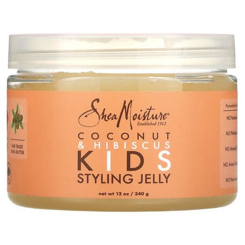 <img alt="SheaMoisture, Kids Styling Jelly, Coconut & Hibiscus, 12 oz (340 g)" title="SheaMoisture, Kids Styling Jelly, Coconut & Hibiscus, 12 oz (340 g),764302017172"