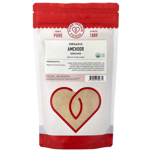 <img alt="Pure Indian Foods, Organic Amchoor, Ground, 8 oz (226 g)" title="Pure Indian Foods, Organic Amchoor, Ground, 8 oz (226 g),850013619870"
