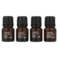 <img alt="Cliganic, The Basics, Essential Oil Aromatherapy Set, 4 Piece Set" title="Cliganic, The Basics, Essential Oil Aromatherapy Set, 4 Piece Set,855102007712"