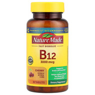 <img alt="Nature Made, Vitamin B12, Fast Dissolve, Cherry, 3,000 mcg, 40 Tablets" title="Nature Made, Vitamin B12, Fast Dissolve, Cherry, 3,000 mcg, 40 Tablets,031604027193"