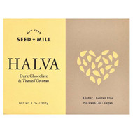<img alt="Seed + Mill, Halva, Dark Chocolate & Toasted Coconut, 8 oz (227 g)" title="Seed + Mill, Halva, Dark Chocolate & Toasted Coconut, 8 oz (227 g),859921006635"