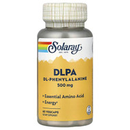 <img alt="Solaray, DLPA, 500 mg, 60 VegCaps" title="Solaray, DLPA, 500 mg, 60 VegCaps,076280048711"