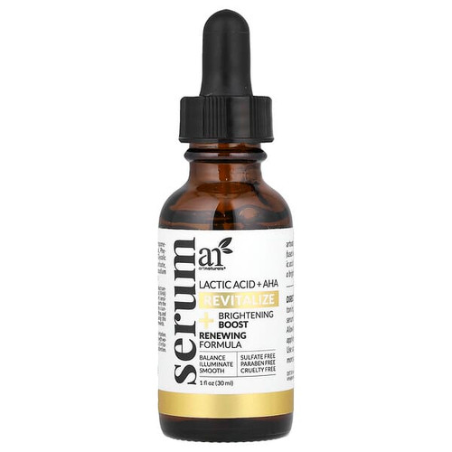 <img alt="artnaturals, Lactic Acid + AHA Serum, 1 fl oz (30 ml)" title="artnaturals, Lactic Acid + AHA Serum, 1 fl oz (30 ml),810029800839"