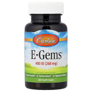 <img alt="Carlson, E-Gems, 400 IU (268 mg), 60 Soft Gels" title="Carlson, E-Gems, 400 IU (268 mg), 60 Soft Gels,088395003417"