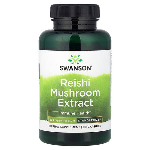 <img alt="Swanson Vitamins, Reishi Mushroom Extract, Standardized, 500 mg, 90 Capsules" title="Swanson Vitamins, Reishi Mushroom Extract, Standardized, 500 mg, 90 Capsules,087614141435"