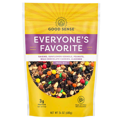 <img alt="Good Sense, Trail Mix, Everyones Favorite, 24 oz (680 g)" title="Good Sense, Trail Mix, Everyones Favorite, 24 oz (680 g),030243863988"