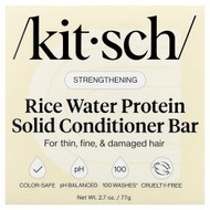 <img alt="Kitsch, Rice Water Protein Solid Conditioner Bar, Strengthening, For Thin, Fine, & Damaged Hair, White Tea & Mandarin, 2.7 oz (77 g)" title="Kitsch, Rice Water Protein Solid Conditioner Bar, Strengthening, For Thin, Fine, & Damaged Hair, White Tea & Mandarin, 2.7 oz (77 g),819677026752"