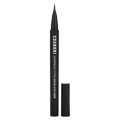 <img alt="Cosnori, Superproof Fitting Brush Eyeliner, 01 Black, 0.02 fl oz (0.6 g)" title="Cosnori, Superproof Fitting Brush Eyeliner, 01 Black, 0.02 fl oz (0.6 g),8809583810554"