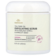 <img alt="Swanson Vitamins, Tea Tree Oil Exfoliating Scrub with Walnut Shell & Apricot Seed, 8.5 fl oz (250 ml)" title="Swanson Vitamins, Tea Tree Oil Exfoliating Scrub with Walnut Shell & Apricot Seed, 8.5 fl oz (250 ml),087614027524"