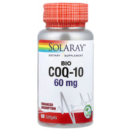 <img alt="Solaray, Bio CoQ-10, 60 Softgels" title="Solaray, Bio CoQ-10, 60 Softgels,076280090079"