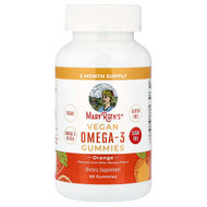 <img alt="MaryRuths, Vegan Omega-3 Gummies, Orange, 60 Gummies" title="MaryRuths, Vegan Omega-3 Gummies, Orange, 60 Gummies,850036700722"