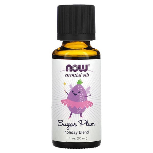 <img alt="Now Foods, Essential Oils, Sugar Plum, 1 fl oz (30 ml)" title="Now Foods, Essential Oils, Sugar Plum, 1 fl oz (30 ml),733739079558"