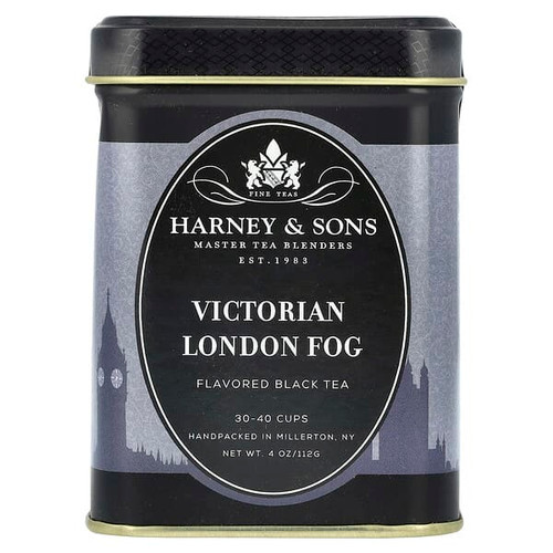 <img alt="Harney & Sons, Black Tea, Victorian London Fog, 4 oz (112 g)" title="Harney & Sons, Black Tea, Victorian London Fog, 4 oz (112 g),636046444852"