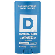 <img alt="Duke Cannon Supply Co., Trench Warfare Antiperspirant + Deodorant, Superior, Fresh Water + Citrus, 3 oz (85 g)" title="Duke Cannon Supply Co., Trench Warfare Antiperspirant + Deodorant, Superior, Fresh Water + Citrus, 3 oz (85 g),371782005096"