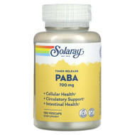 <img alt="Solaray, Timed Release PABA, 700 mg, 100 VegCaps" title="Solaray, Timed Release PABA, 700 mg, 100 VegCaps,076280043693"