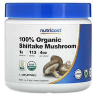 <img alt="Nutricost, 100% Organic Shiitake Mushroom, Unflavored, 4 oz (113 g)" title="Nutricost, 100% Organic Shiitake Mushroom, Unflavored, 4 oz (113 g),810014670195"