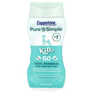 <img alt="Coppertone, Pure & Simple, Kids, 100% Mineral Sun Protection, SPF 50, 6 fl oz (177 ml)" title="Coppertone, Pure & Simple, Kids, 100% Mineral Sun Protection, SPF 50, 6 fl oz (177 ml),072140027445"