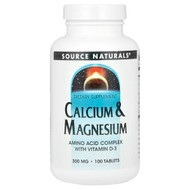 <img alt="Source Naturals, Calcium & Magnesium, 100 Tablets" title="Source Naturals, Calcium & Magnesium, 100 Tablets,021078003038"