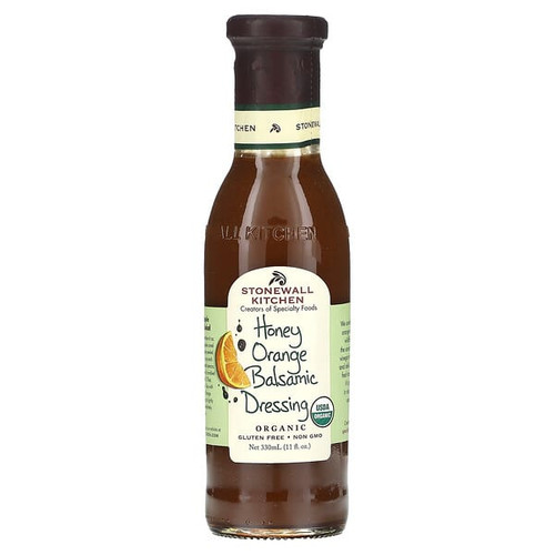 <img alt="Stonewall Kitchen, Organic Honey Orange Balsamic Dressing, 11 fl oz (330 ml)" title="Stonewall Kitchen, Organic Honey Orange Balsamic Dressing, 11 fl oz (330 ml),711381327470"