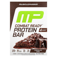 <img alt="MusclePharm, Combat Ready Protein Bar, Chocolate Cake , 4 Bars, 2.01 oz (57 g) Each" title="MusclePharm, Combat Ready Protein Bar, Chocolate Cake , 4 Bars, 2.01 oz (57 g) Each,810002502972"