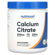 <img alt="Nutricost, Calcium Citrate, Unflavored, 8.9 oz (250 g)" title="Nutricost, Calcium Citrate, Unflavored, 8.9 oz (250 g),810139571100"