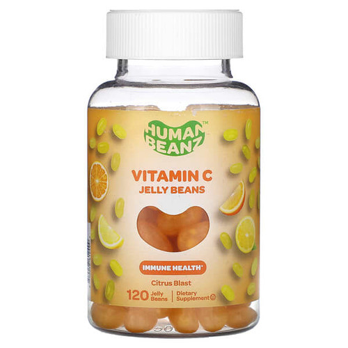 <img alt="Human Beanz, Vitamin C Jelly Beans, Citrus Blast, 120 Jelly Beans" title="Human Beanz, Vitamin C Jelly Beans, Citrus Blast, 120 Jelly Beans,810048612499"