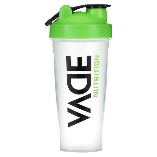 <img alt="Vade Nutrition, Shaker Bottle with Loop, Green, 28 oz" title="Vade Nutrition, Shaker Bottle with Loop, Green, 28 oz,855353007066"