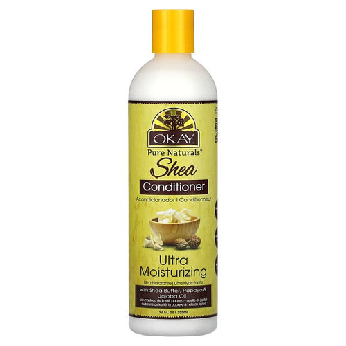 <img alt="Okay Pure Naturals, Ultra Moisturizing Shea Conditioner, 12 fl oz (355 ml)" title="Okay Pure Naturals, Ultra Moisturizing Shea Conditioner, 12 fl oz (355 ml),810367019375"