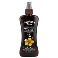 <img alt="Hawaiian Tropic, Protective Tanning, Sunscreen Oil Spray, SPF 15, 8 fl oz (236 ml)" title="Hawaiian Tropic, Protective Tanning, Sunscreen Oil Spray, SPF 15, 8 fl oz (236 ml),075486088729"